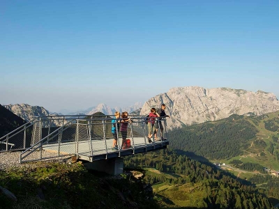 Panoramaterrasse am Nassfeld